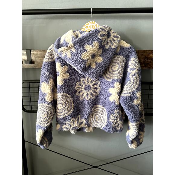 Cali 1850 Women's Full Zip Sherpa Fleece Coat | Size Medium - Picture 5 of 5